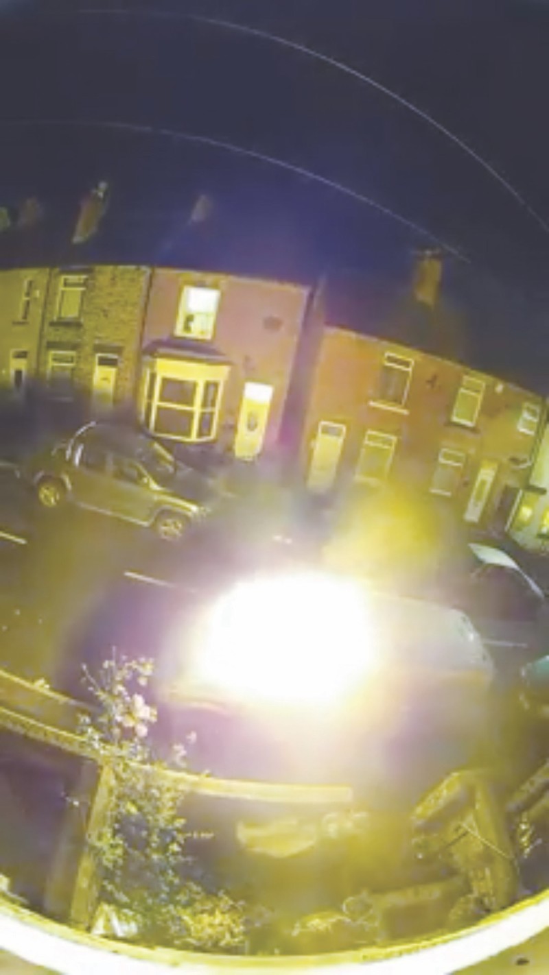 Other image for Woman left shocked as work van torched